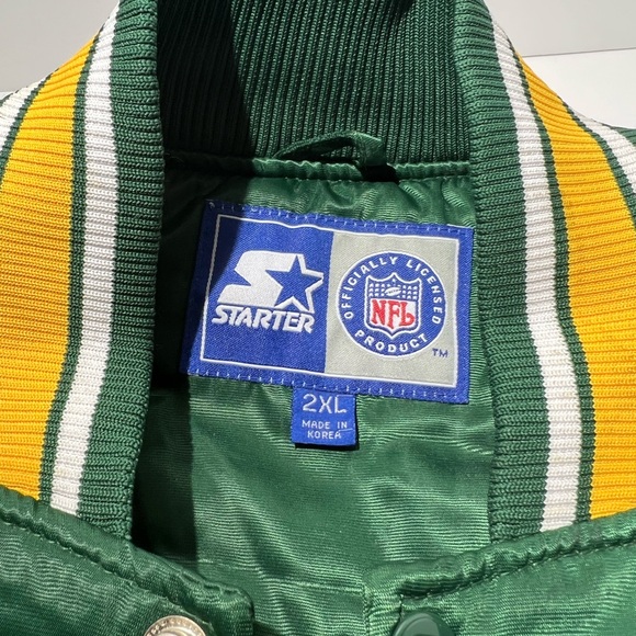 Vintage NFL Green Bay Packers sarin button down jacket XXL - Picture 6 of 8